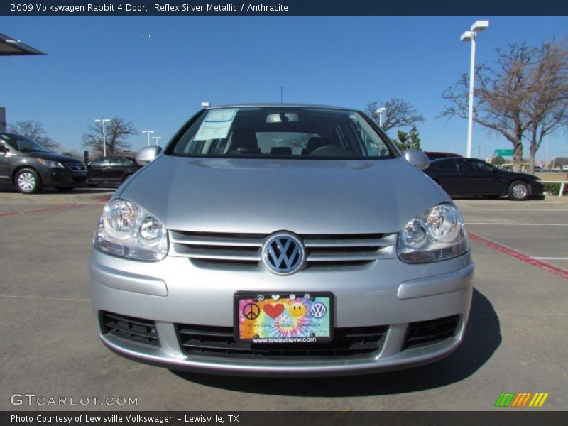 Reflex Silver Metallic / Anthracite 2009 Volkswagen Rabbit 4 Door