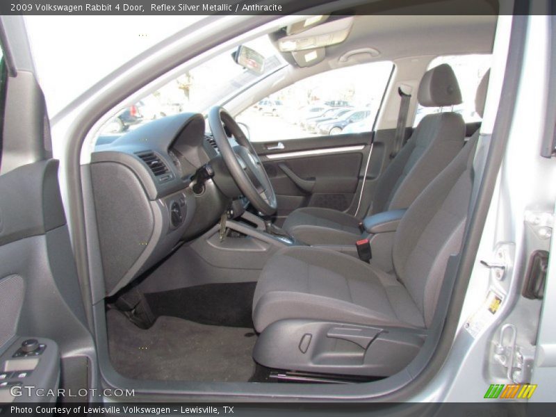 2009 Rabbit 4 Door Anthracite Interior