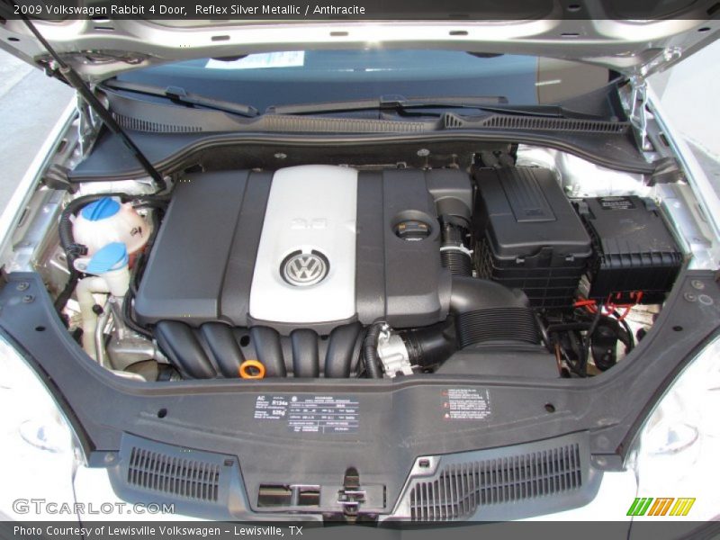  2009 Rabbit 4 Door Engine - 2.5 Liter DOHC 20-Valve 5 Cylinder