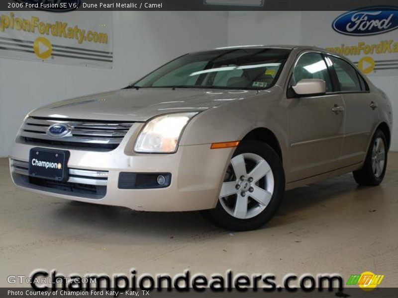 Dune Pearl Metallic / Camel 2006 Ford Fusion SE V6
