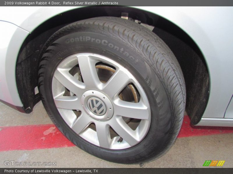 Reflex Silver Metallic / Anthracite 2009 Volkswagen Rabbit 4 Door