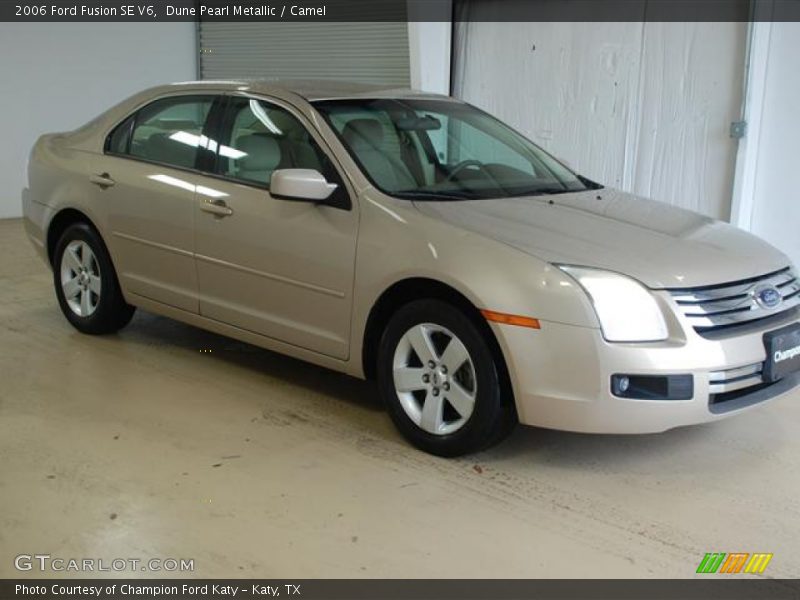 Dune Pearl Metallic / Camel 2006 Ford Fusion SE V6