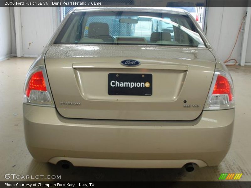 Dune Pearl Metallic / Camel 2006 Ford Fusion SE V6