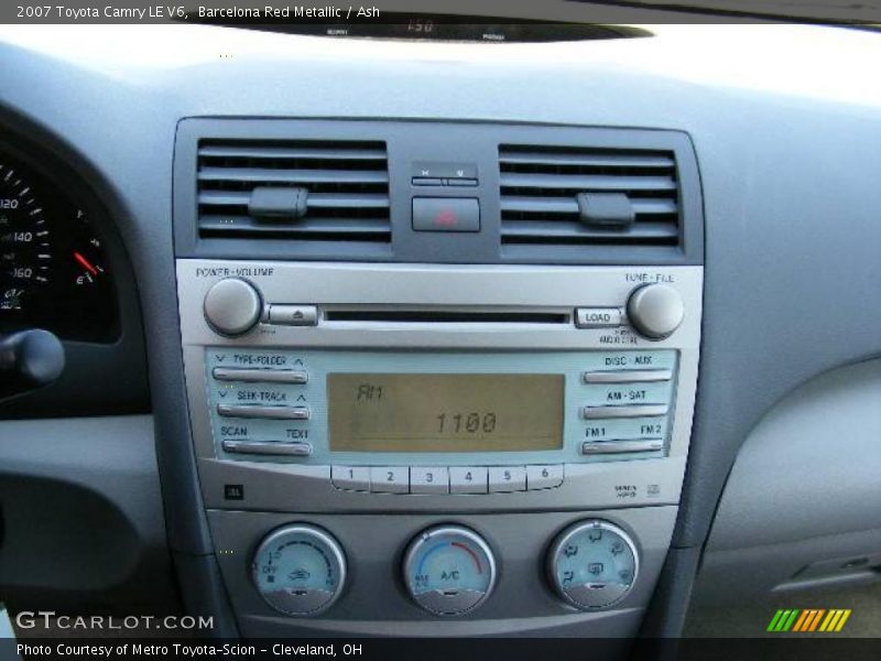 Barcelona Red Metallic / Ash 2007 Toyota Camry LE V6