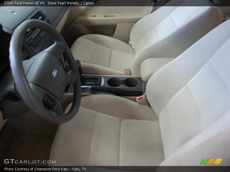 Dune Pearl Metallic / Camel 2006 Ford Fusion SE V6