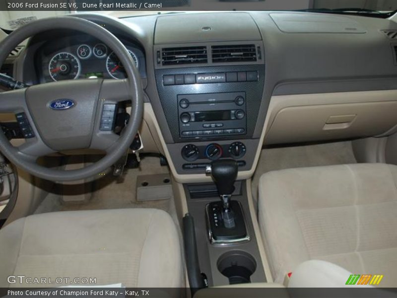 Dune Pearl Metallic / Camel 2006 Ford Fusion SE V6