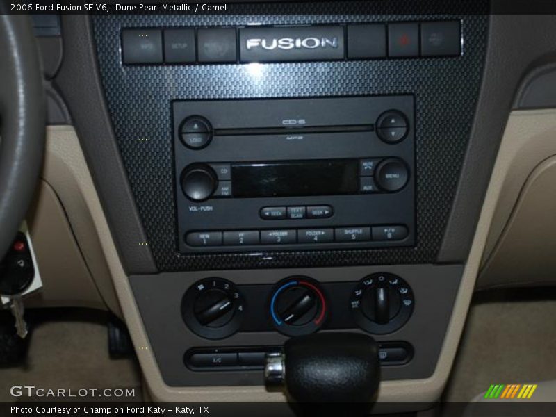 Dune Pearl Metallic / Camel 2006 Ford Fusion SE V6