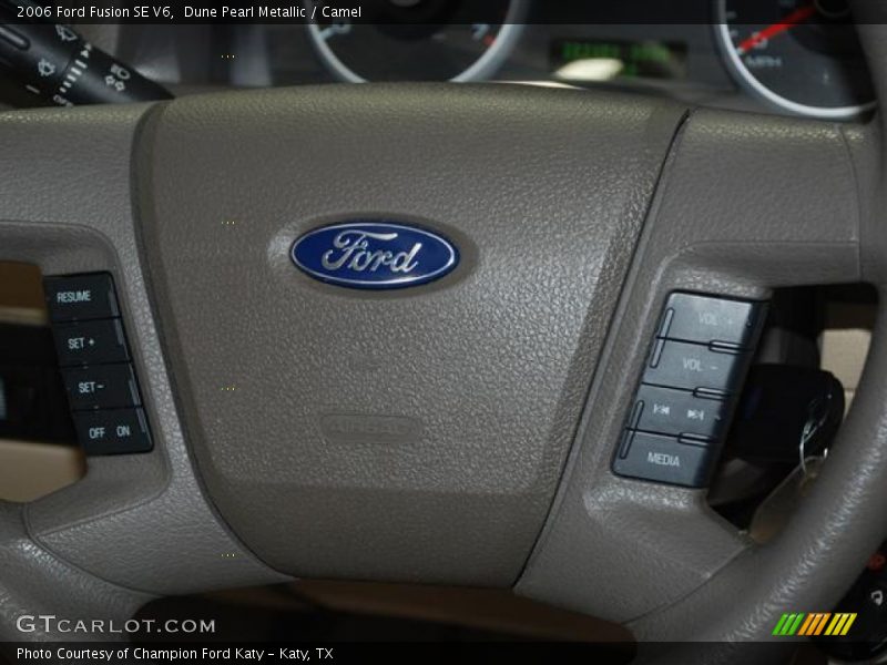 Dune Pearl Metallic / Camel 2006 Ford Fusion SE V6
