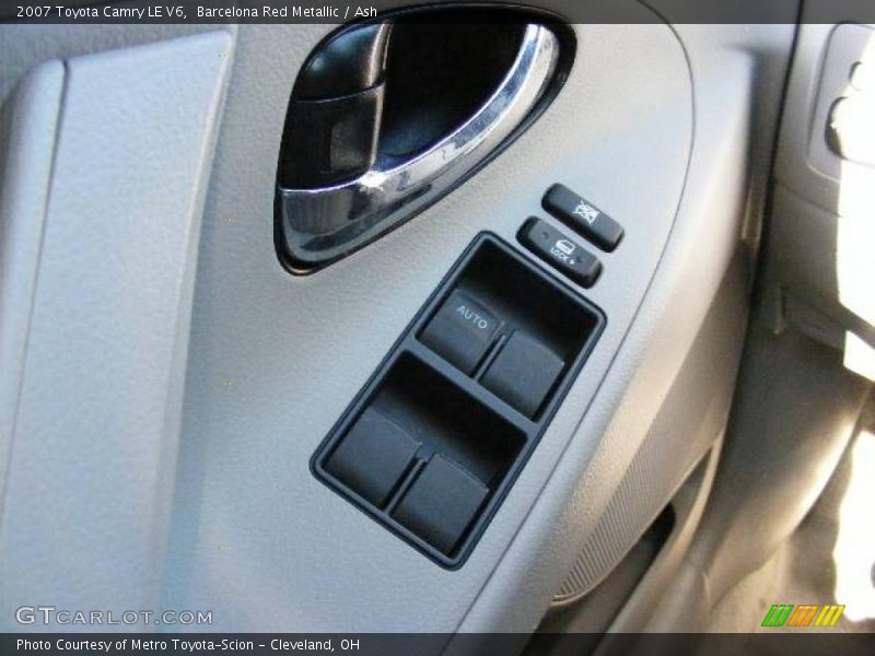 Barcelona Red Metallic / Ash 2007 Toyota Camry LE V6