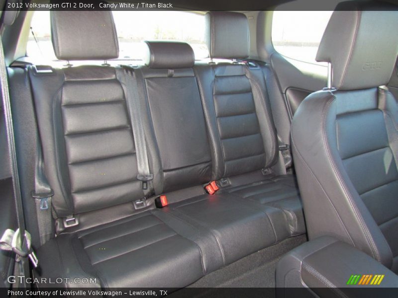 Rear Seat of 2012 GTI 2 Door