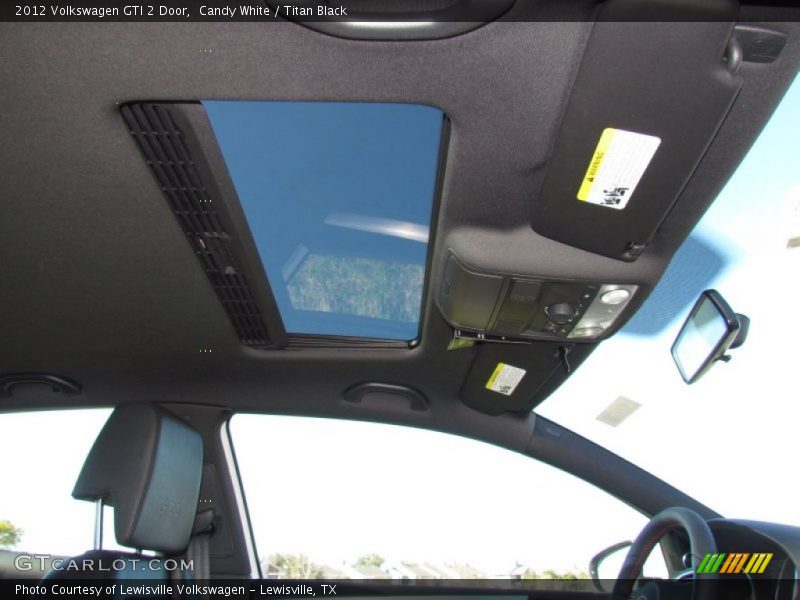 Candy White / Titan Black 2012 Volkswagen GTI 2 Door