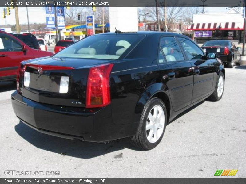 Black Raven / Light Gray/Ebony 2005 Cadillac CTS Sedan