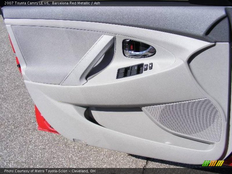 Barcelona Red Metallic / Ash 2007 Toyota Camry LE V6