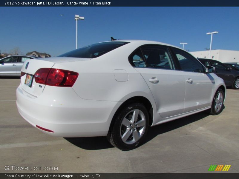 Candy White / Titan Black 2012 Volkswagen Jetta TDI Sedan
