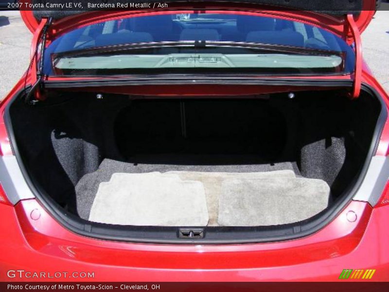 Barcelona Red Metallic / Ash 2007 Toyota Camry LE V6