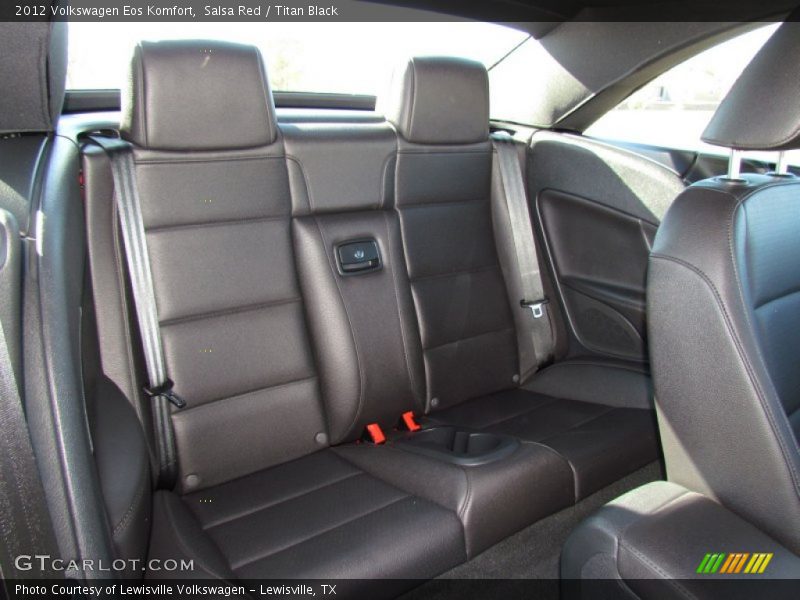 Salsa Red / Titan Black 2012 Volkswagen Eos Komfort