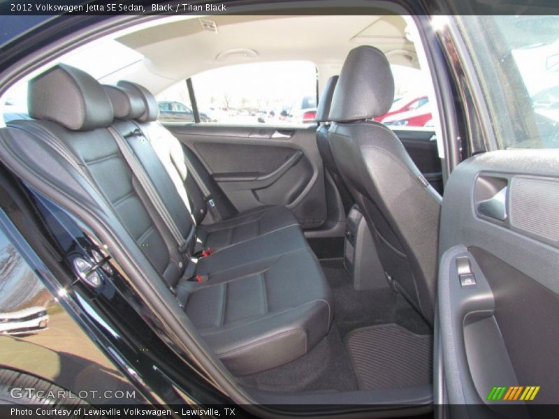 Black / Titan Black 2012 Volkswagen Jetta SE Sedan