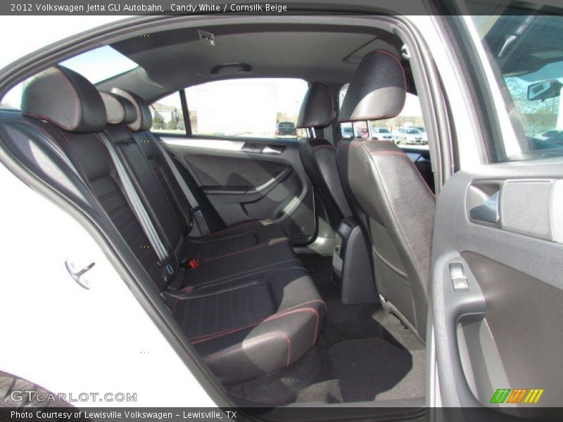 Candy White / Cornsilk Beige 2012 Volkswagen Jetta GLI Autobahn
