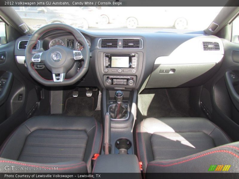 Candy White / Cornsilk Beige 2012 Volkswagen Jetta GLI Autobahn