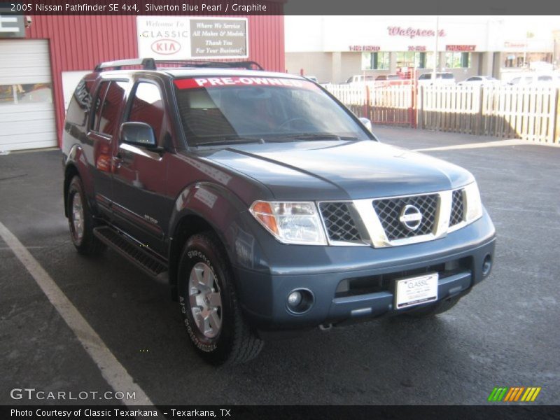 Silverton Blue Pearl / Graphite 2005 Nissan Pathfinder SE 4x4