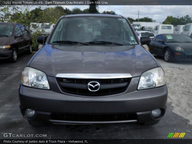 Dark Titanium Gray Metallic / Dark Flint Gray 2003 Mazda Tribute LX-V6
