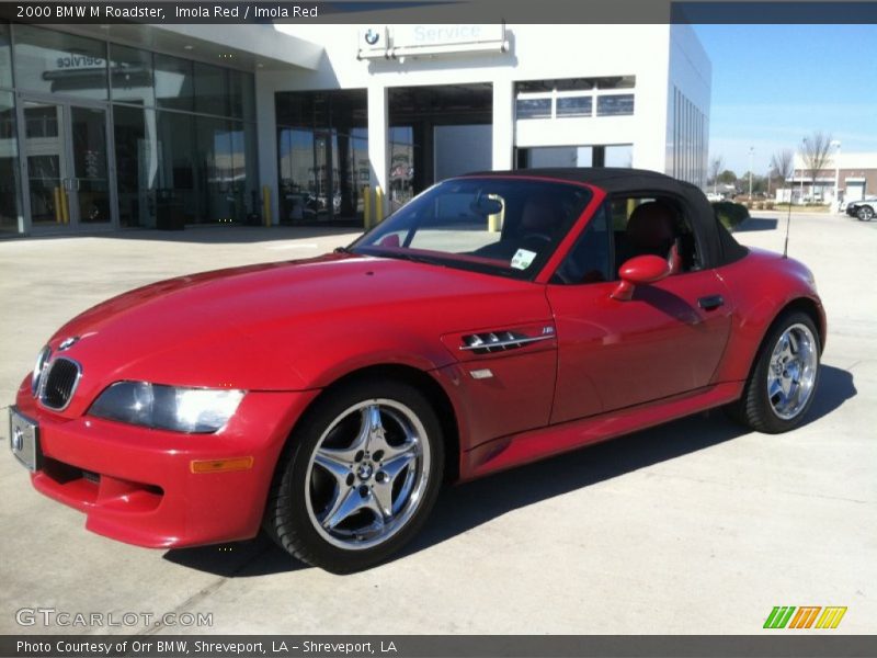 Imola Red / Imola Red 2000 BMW M Roadster