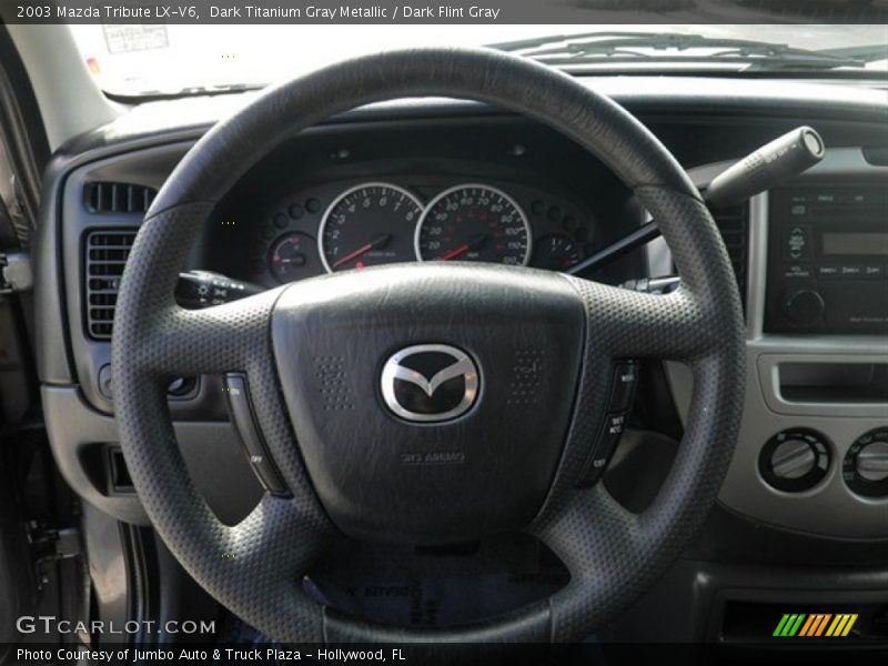 Dark Titanium Gray Metallic / Dark Flint Gray 2003 Mazda Tribute LX-V6