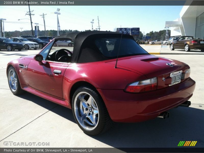 Imola Red / Imola Red 2000 BMW M Roadster