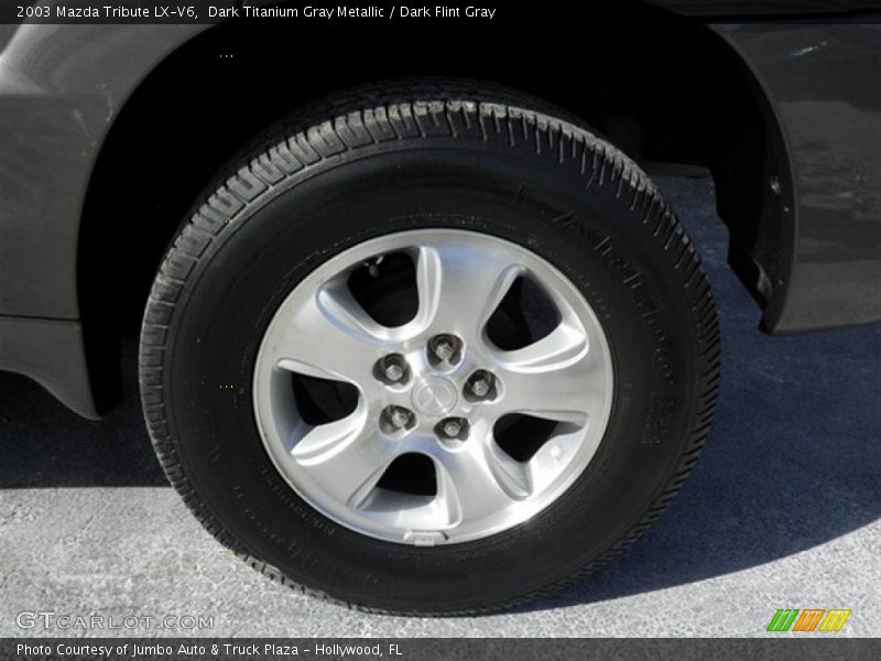Dark Titanium Gray Metallic / Dark Flint Gray 2003 Mazda Tribute LX-V6