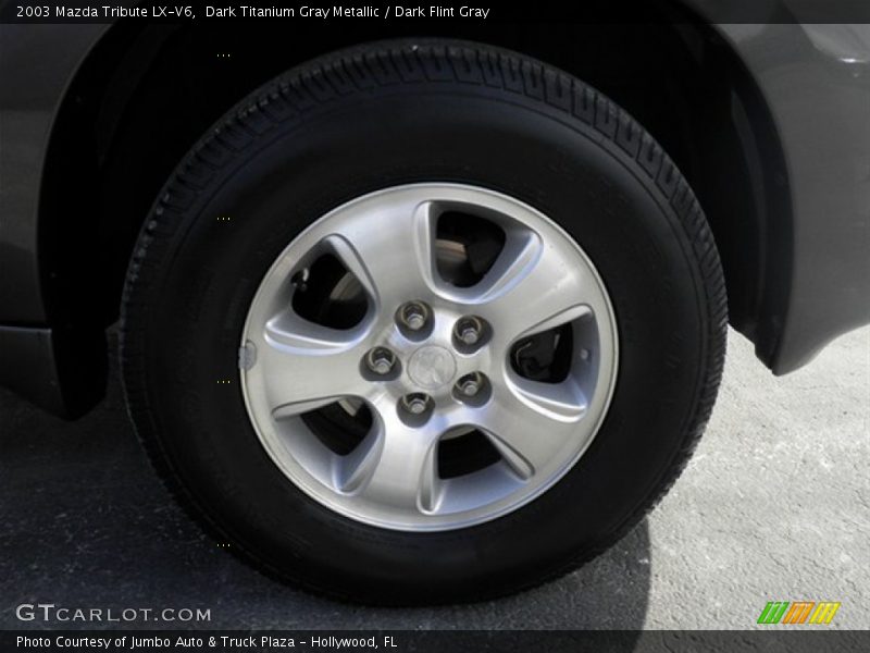 Dark Titanium Gray Metallic / Dark Flint Gray 2003 Mazda Tribute LX-V6