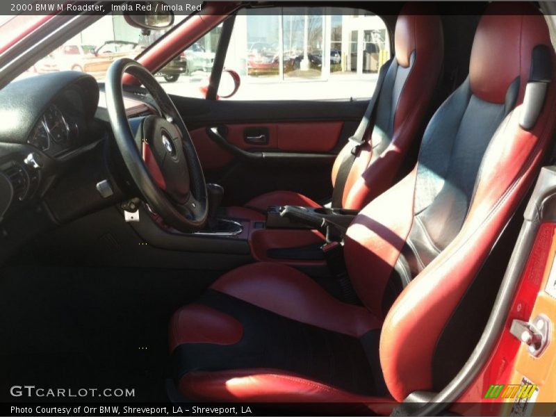  2000 M Roadster Imola Red Interior
