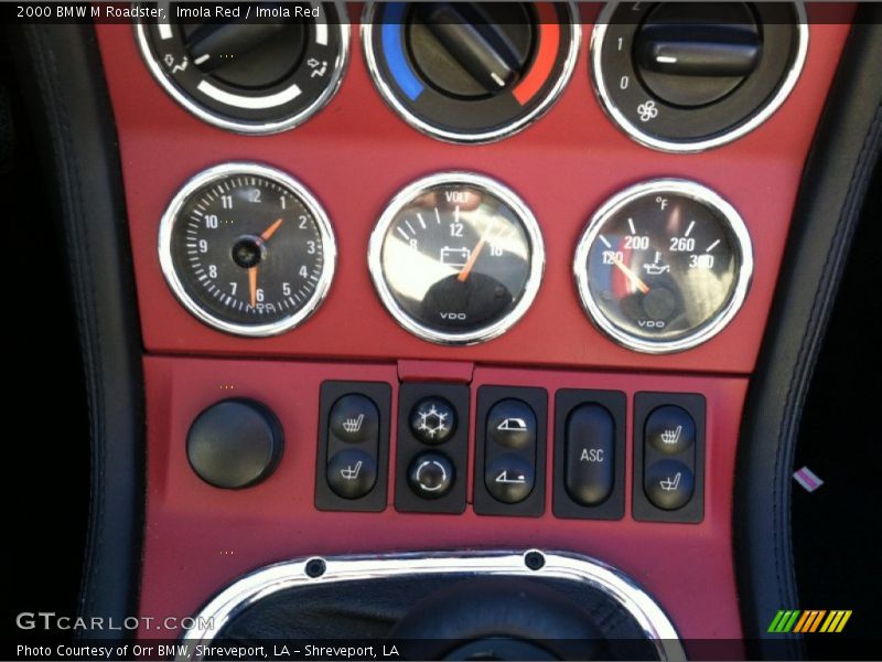  2000 M Roadster Roadster Gauges