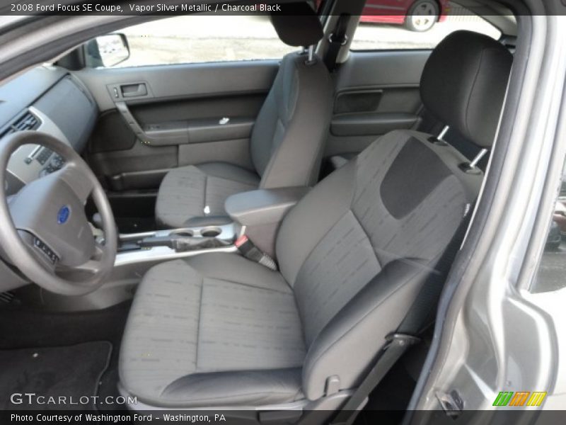  2008 Focus SE Coupe Charcoal Black Interior