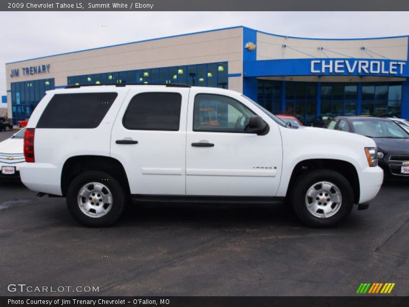 Summit White / Ebony 2009 Chevrolet Tahoe LS
