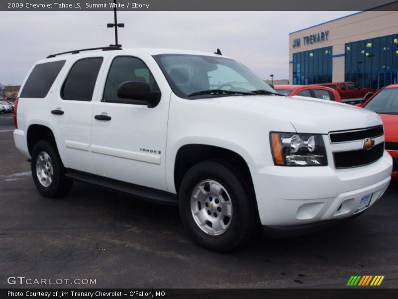 Summit White / Ebony 2009 Chevrolet Tahoe LS
