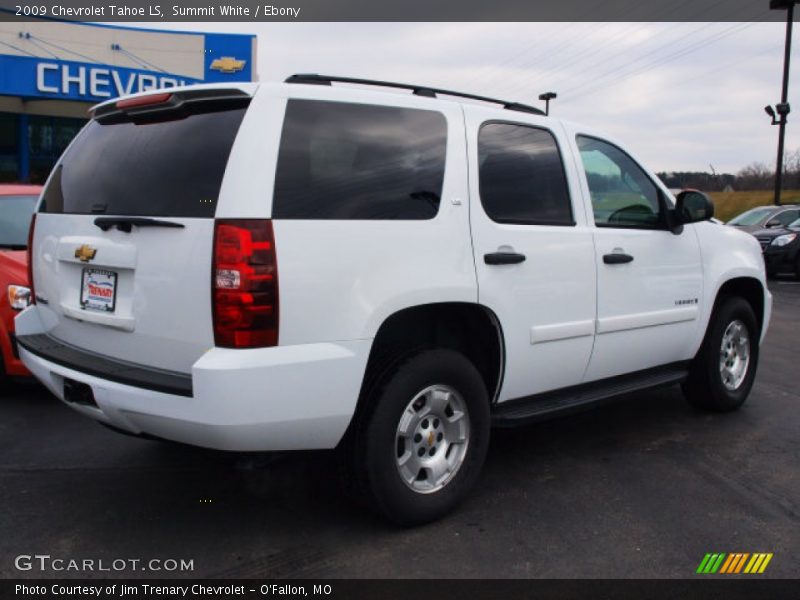 Summit White / Ebony 2009 Chevrolet Tahoe LS