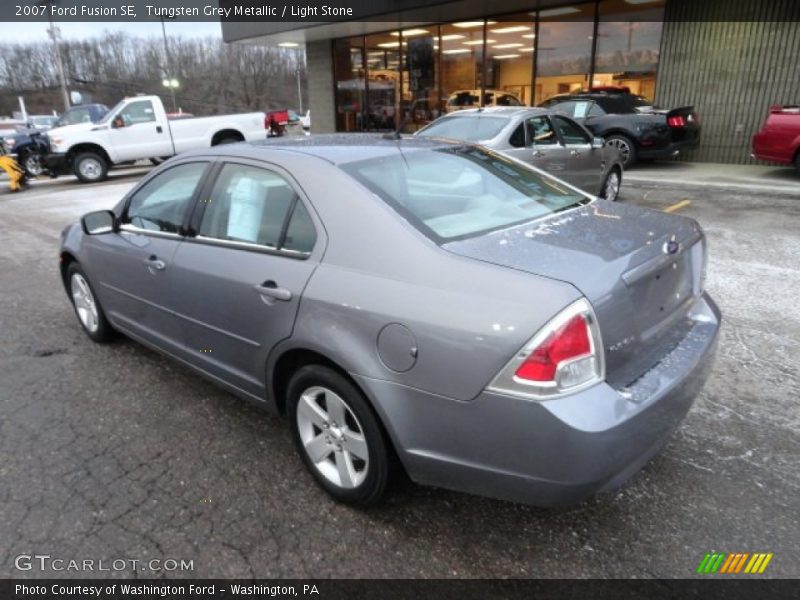 Tungsten Grey Metallic / Light Stone 2007 Ford Fusion SE