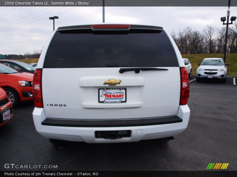 Summit White / Ebony 2009 Chevrolet Tahoe LS