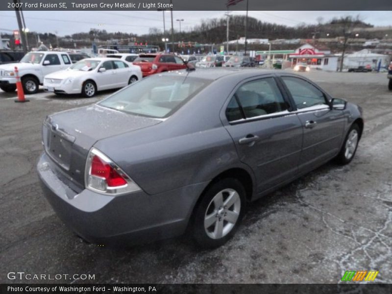 Tungsten Grey Metallic / Light Stone 2007 Ford Fusion SE