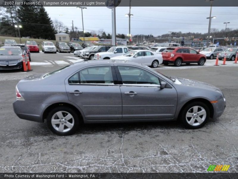 Tungsten Grey Metallic / Light Stone 2007 Ford Fusion SE