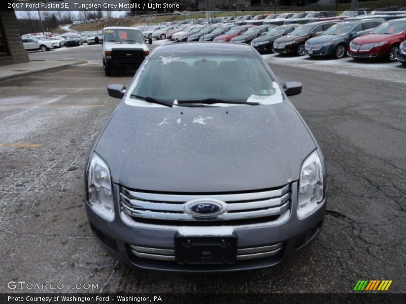 Tungsten Grey Metallic / Light Stone 2007 Ford Fusion SE