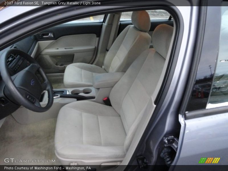 Tungsten Grey Metallic / Light Stone 2007 Ford Fusion SE