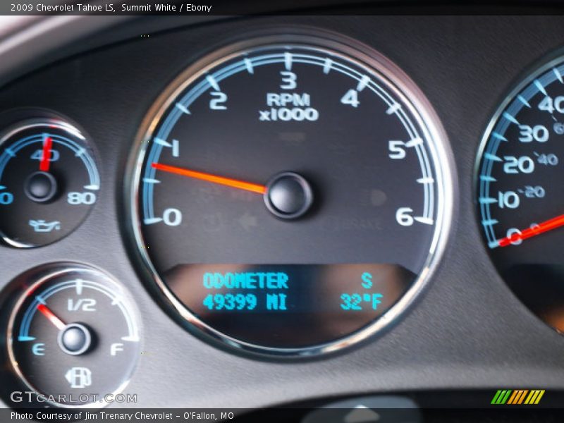 Summit White / Ebony 2009 Chevrolet Tahoe LS