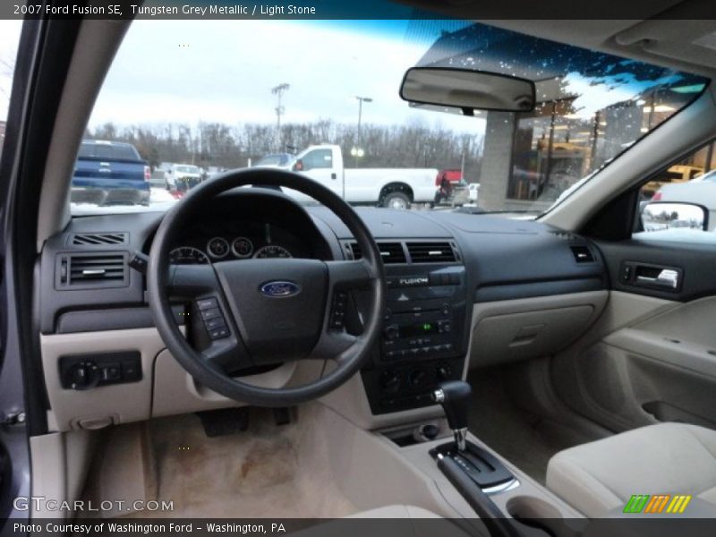 Tungsten Grey Metallic / Light Stone 2007 Ford Fusion SE