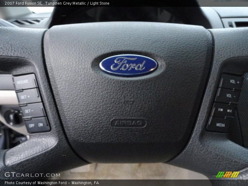 Tungsten Grey Metallic / Light Stone 2007 Ford Fusion SE