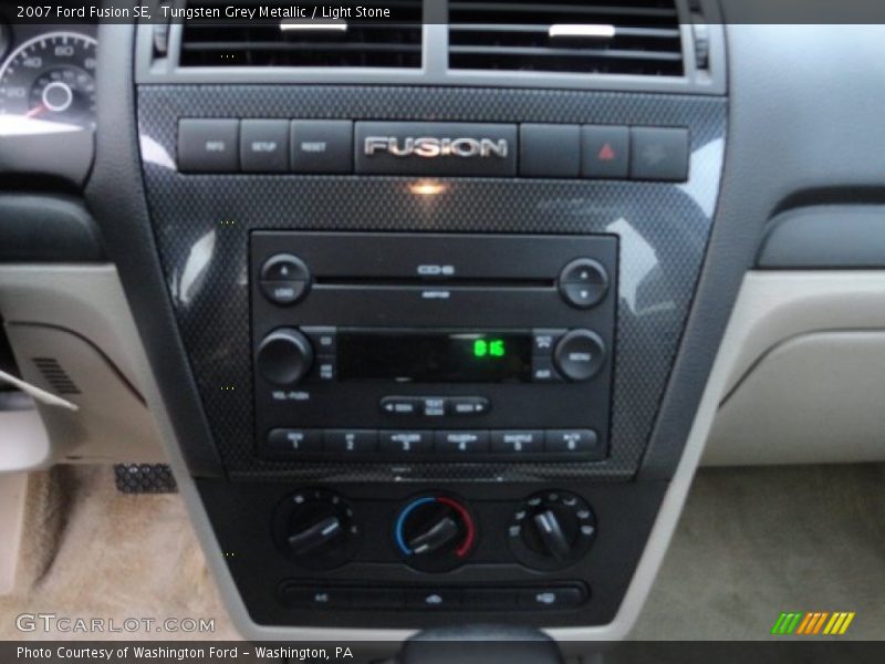Tungsten Grey Metallic / Light Stone 2007 Ford Fusion SE