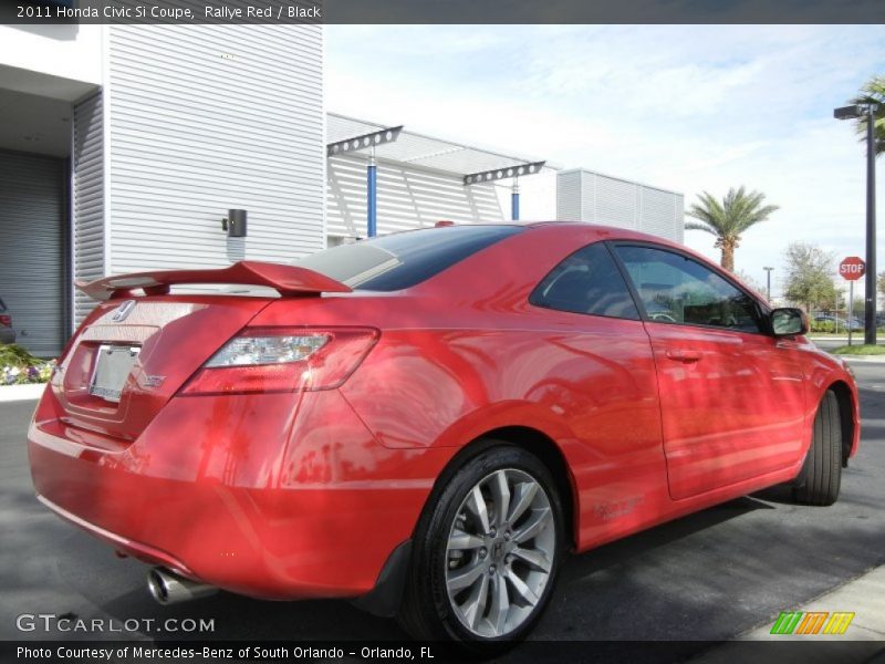 Rallye Red / Black 2011 Honda Civic Si Coupe