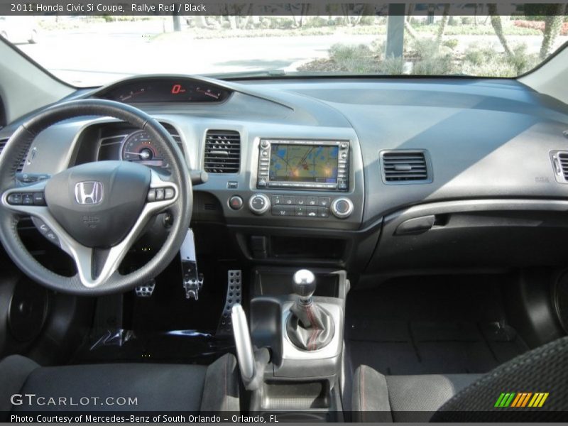 Dashboard of 2011 Civic Si Coupe