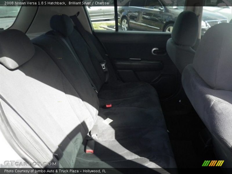 Brilliant Silver / Charcoal 2008 Nissan Versa 1.8 S Hatchback