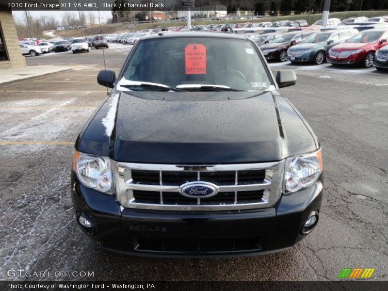 Black / Charcoal Black 2010 Ford Escape XLT V6 4WD